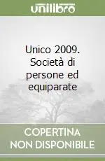 Offerta Limitata Unico 2009. Società di persone ed equiparate