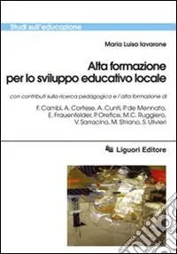 Alta formazione per lo sviluppo educativo locale Miglior Prezzo