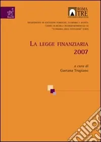 La Legge finanziaria 2007 Promozione