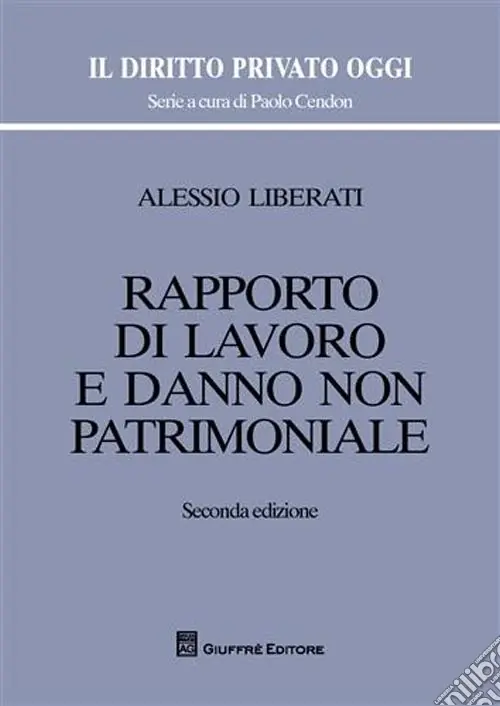 Professionale Rapporto di lavoro e danno non patrimoniale