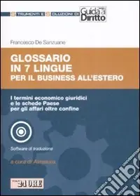 Acquista Ora Glossario in 7 lingue per il buisiness all‘estero. Con CD-ROM