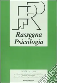 Prezzo Di Fabbrica Rassegna di psicologia (2008). Vol. 3