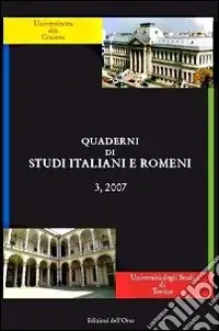 Quaderni di studi italiani e romeni (2007). Vol. 3 Non Perdere