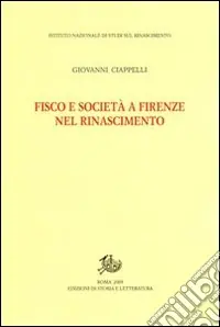 Fisco e società a Firenze nel Rinascimento Occasione