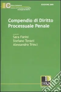 Solo Oggi Compendio di diritto processuale penale