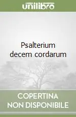 Psalterium decem cordarum Prezzo Scontato