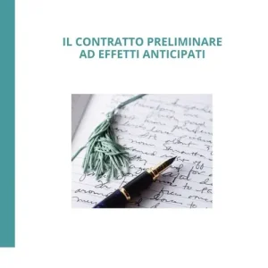 Direttamente Dal Produttore Il contratto preliminare ad effetti anticipati