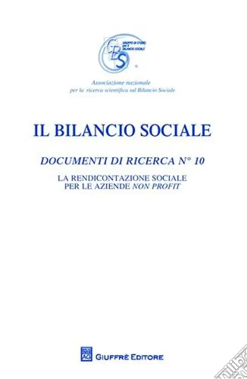 Ultimissimo Modello Il bilancio sociale