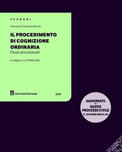 Economico Il procedimento di cognizione ordinaria. Flussi processuali