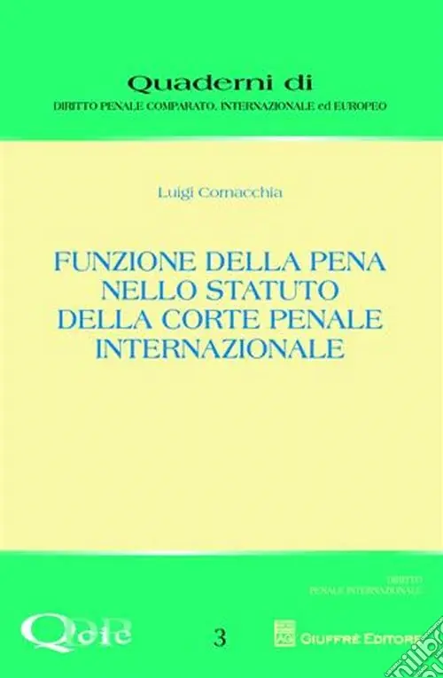 Vendita Finale Funzione della pena nello statuto della Corte Penale Internazionale