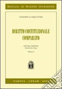 Subito Disponibile Diritto costituzionale comparato. Vol. 1