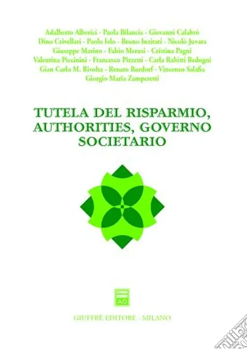 Reso Gratuito Tutela del risparmio, authorities, governo societario