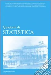 Quaderni di statistica (2007). Vol. 9 Saldi