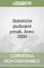 Statistiche giudiziarie penali. Anno 2000 Sconto