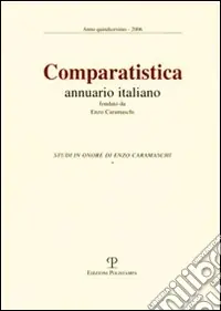 Compra Adesso Comparatistica. Annuario italiano 2006
