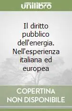 Il diritto pubblico dell‘energia. Nell‘esperienza italiana ed europea Popolare