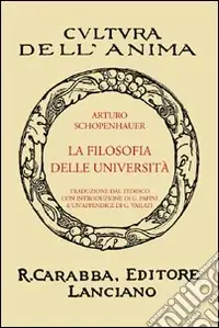 Ultime Pezzi La filosofia delle università