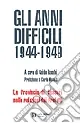 Spedito Oggi Gli anni difficili 1944-1949