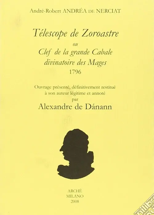 Télescope de Zoroastre ou clef de la grande Cabale divinatoire des Mages. 1796 Non Perdere