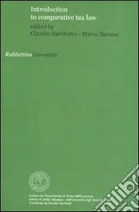 Ordina Subito Introduction to comparative tax law