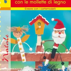 Creare a Natale con le mollette di legno Nuovo Arrivo