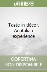 Novità Taste in décor. An italian experience