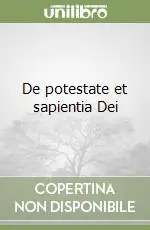 Compra Online De potestate et sapientia Dei