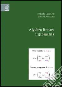 Algebra lineare e geometria Prezzo Scontato