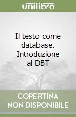 Il testo come database. Introduzione al DBT Promo Stagionale