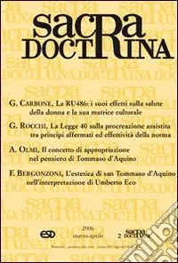 Sacra doctrina (2003). Vol. 48 Spedito Oggi
