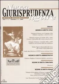 Spedito Oggi Nuova giurisprudenza ligure (2005). Vol. 3