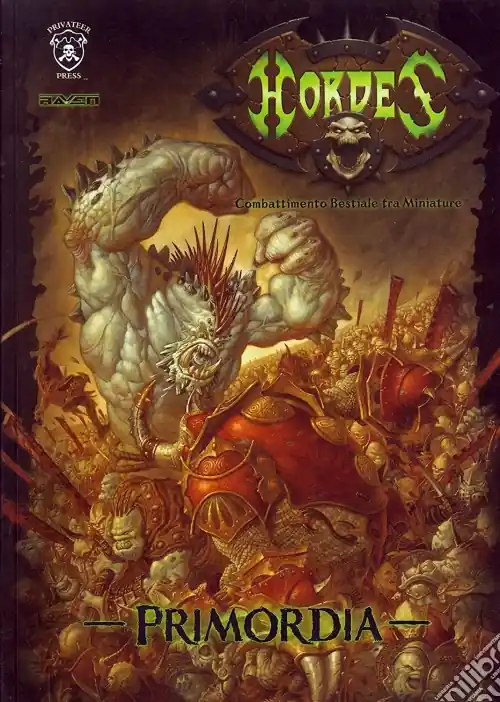Offerta Lampo Hordes-primordia. Combattimento bestiale tra miniature