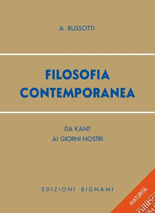 Professionale Filosofia contemporanea. Da Kant ai giorni nostri