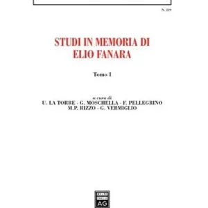 Studi in memoria di Elio Fanara. Vol. 1 A Buon Prezzo