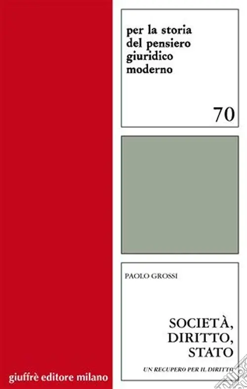 Subito Disponibile Società, diritto, Stato. Un recupero per il diritto