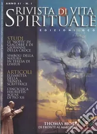 Novità Rivista di vita spirituale (2007). Vol. 1