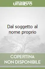 Dal soggetto al nome proprio Saldi