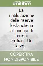 Esclusivo La riutilizzazione delle riserve fosfatiche in alcuni tipi di terreni emiliani. Un terzo quinquennio di indagine (1997-2001)