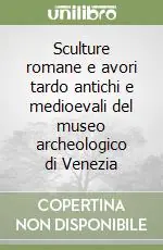 Sculture romane e avori tardo antichi e medioevali del museo archeologico di Venezia Nuova Collezione