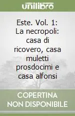 Este. Vol. 1 La necropoli casa di ricovero, casa muletti prosdocimi e casa alfonsi Economico