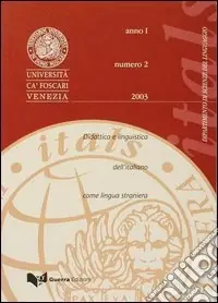 Nuova Collezione Itals. Didattica e linguistica dell‘italiano come lingua straniera (2003). Vol. 2