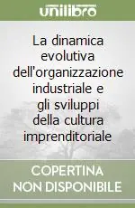 La dinamica evolutiva dell‘organizzazione industriale e gli sviluppi della cultura imprenditoriale Miglior Prezzo