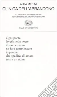 Compra Online Clinica dell‘abbandono