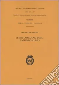 Miglior Prezzo I fasti consolari degli anni di Claudio