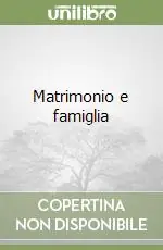 Matrimonio e famiglia Quantità Limitata