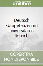 Offerta Deutsch kompetenzen im universitären Bereich