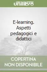 Compra Oggi Stesso E-learning. Aspetti pedagogici e didattici
