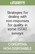 Strategies for dealing with non-responses for quality in some ISTAT surveys Prezzo Di Fabbrica