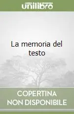 Prezzo Ridotto La memoria del testo