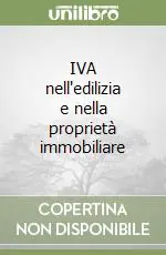 IVA nell‘edilizia e nella proprietà immobiliare Promozione Esclusiva